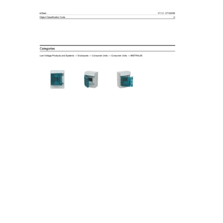 ตู้คอนซูเมอร์ยูนิตกันน้ำ 4 ช่อง ABB MISTRAL 4 MODULES (IP65 ฝาใส)_4